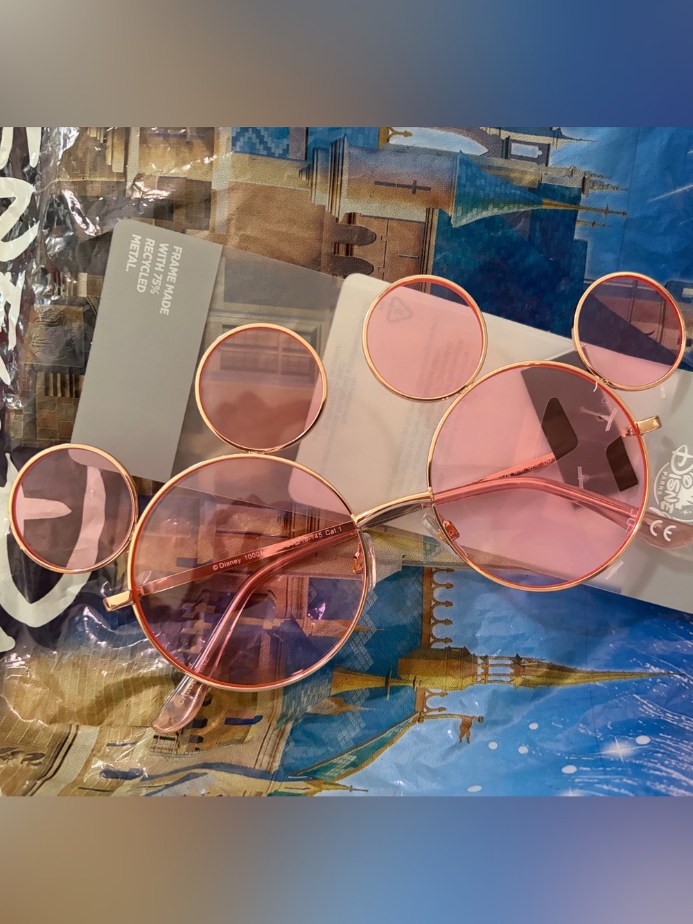 Disney Parks Exclusive Pink Mickey Sunglasses